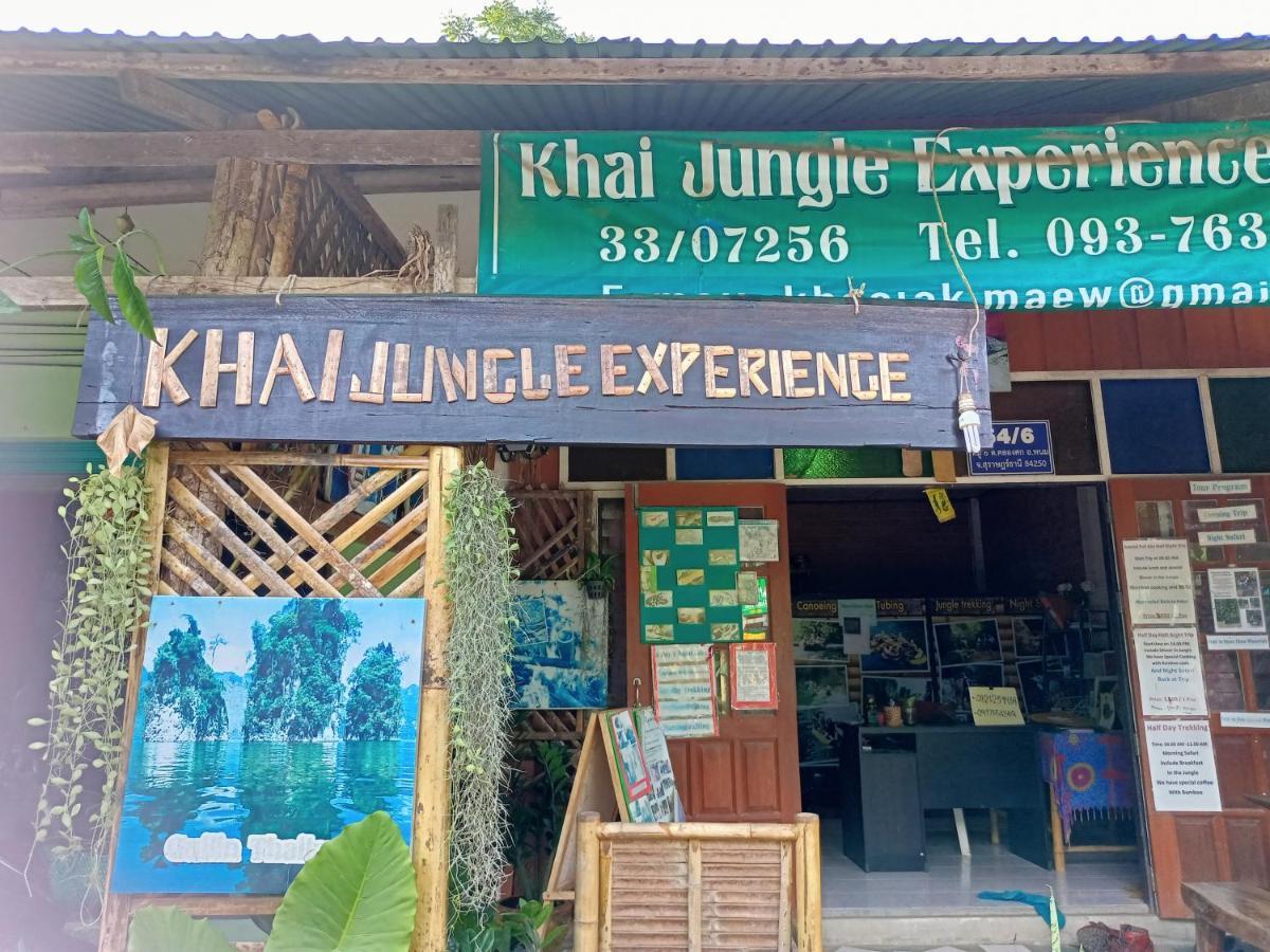 Khao Sok National Park Khai Jungle Experience Camp & Tour 아파트 외부 사진